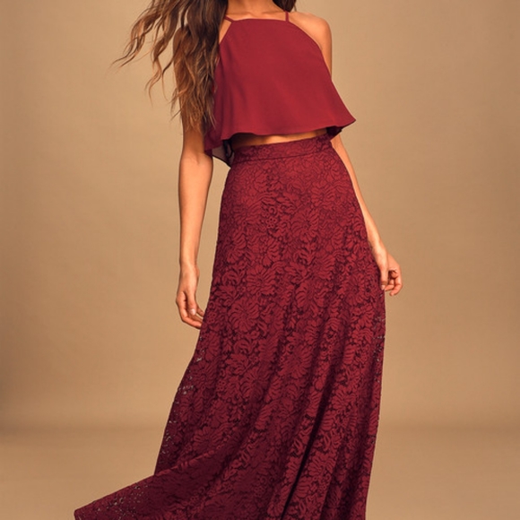 2 piece wine maxi set - Picture 4 of 6